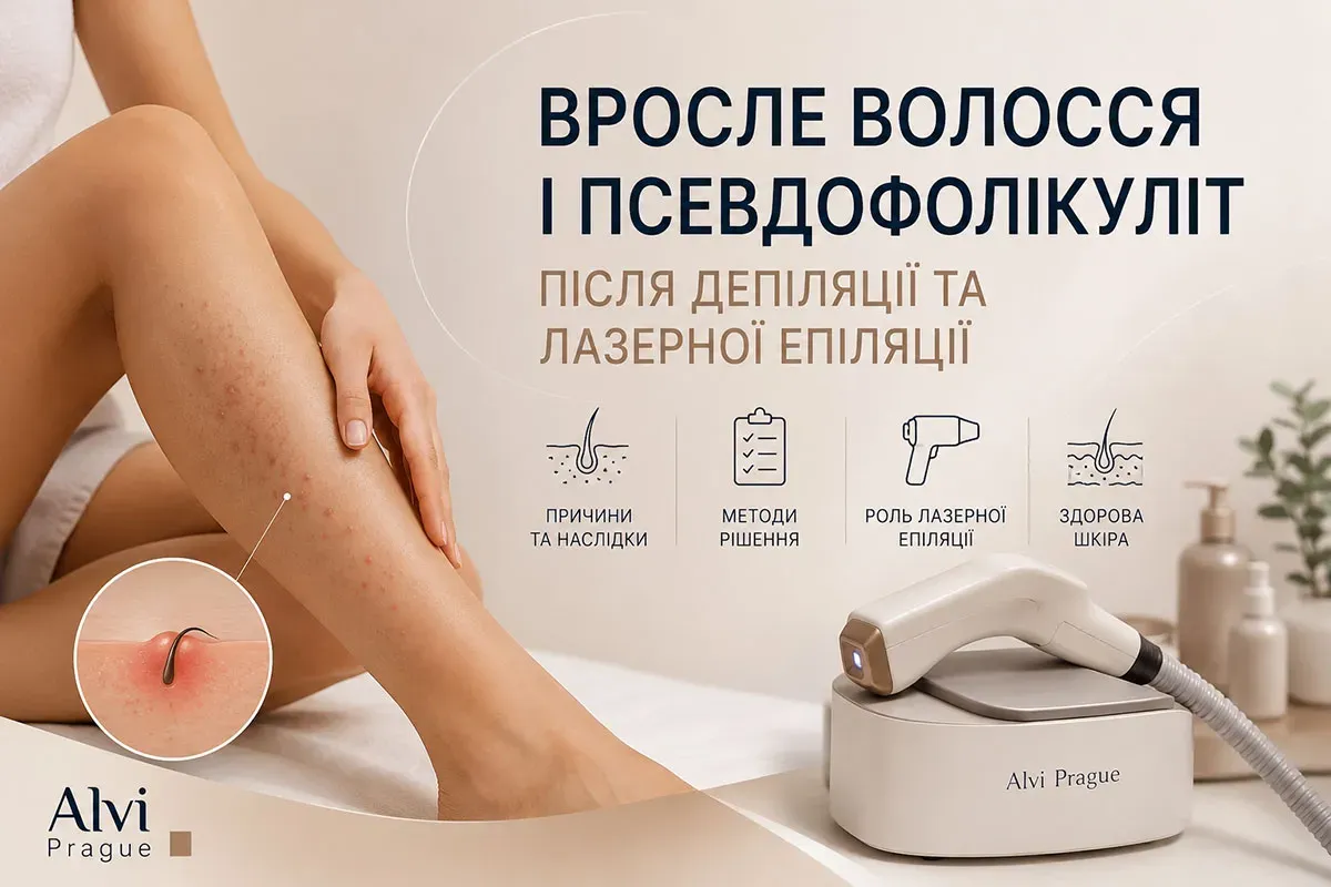 Вросшие волосы и псевдофолликулит