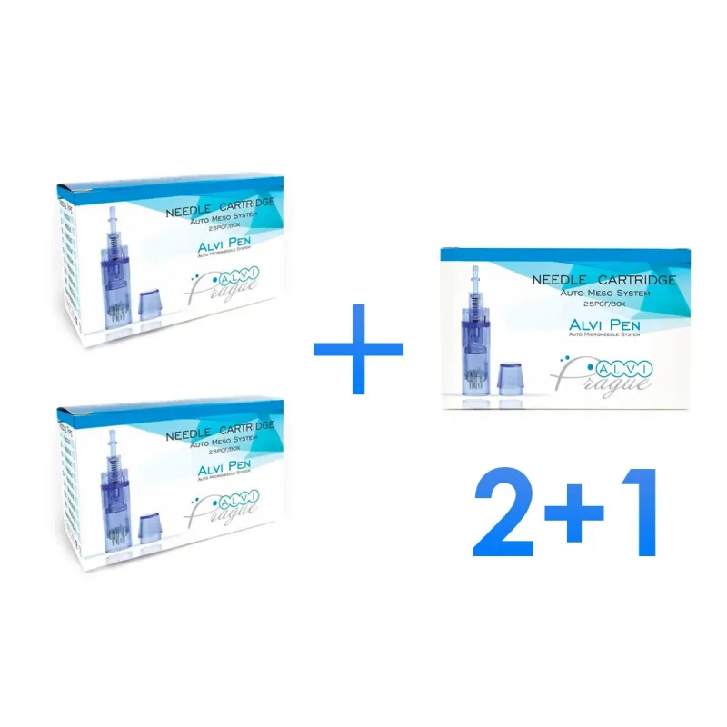 Картриджі для апарату Alvi Pen 2+1 (50+25 у подарунок)
