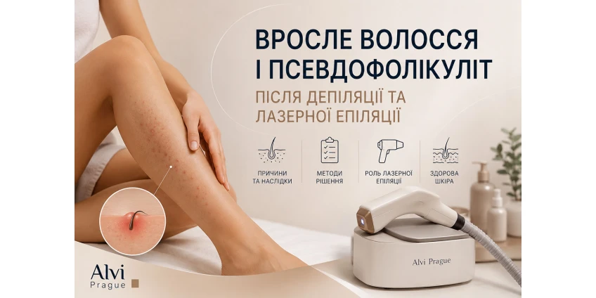 Вросшие волосы и псевдофолликулит