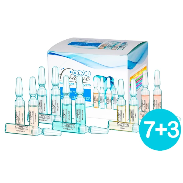 Набір ампул Alvi Prague всіх видів 8х2мл: 7+3 (3 шт. у подарунок)