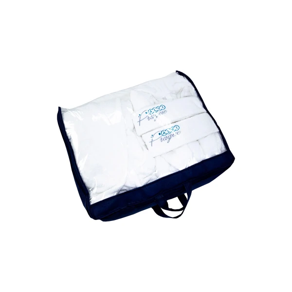 Набор из махры №2  (2халата + 1чехол + 2пледа + 2повязки)