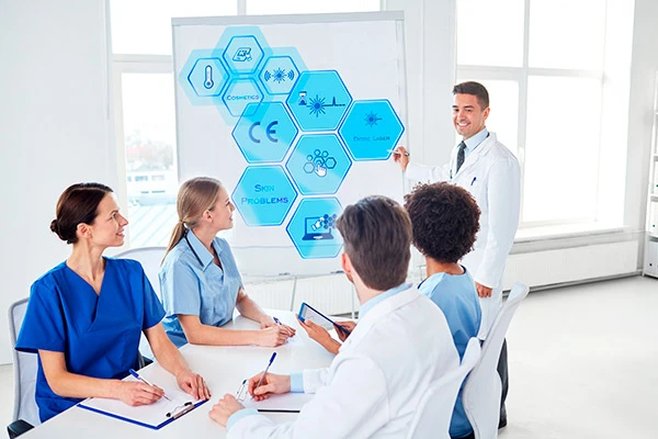 профессиональное обучение работы косметологическом оборудовании