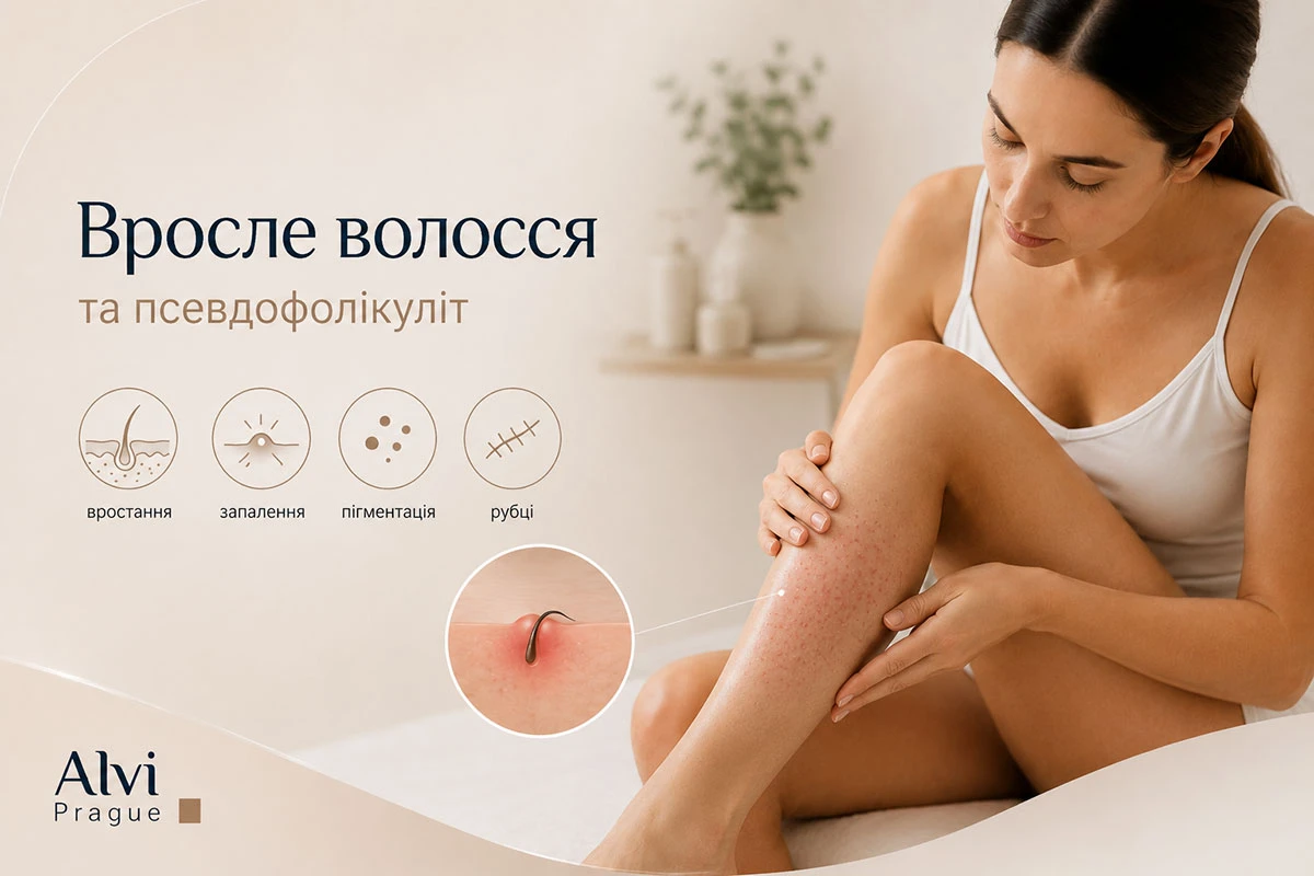вросшие волосы и псевдофолликулит после эпиляции