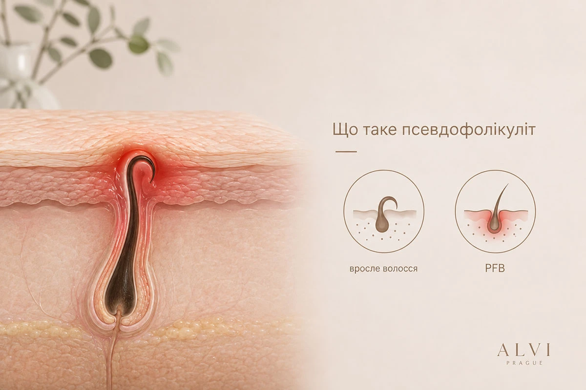 что такое вросшие волосы и псевдофолликулит