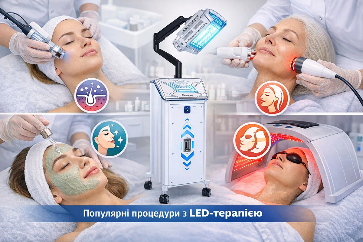 практическое место LED-терапии в кабинете косметолога