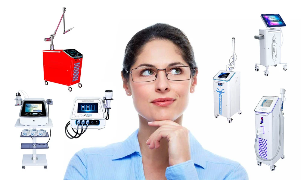 косметологічні апарати салон краси вибрати
