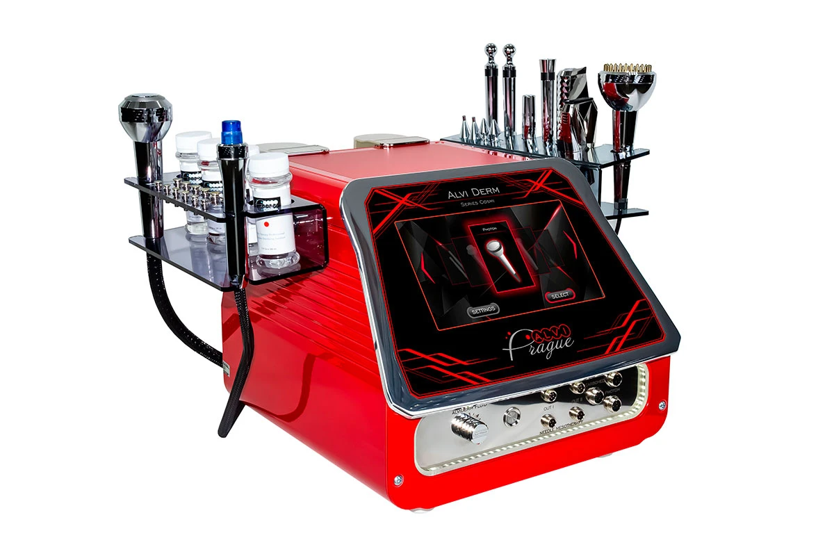 ультразвук апарату вакуумного гідропілінга alviderm