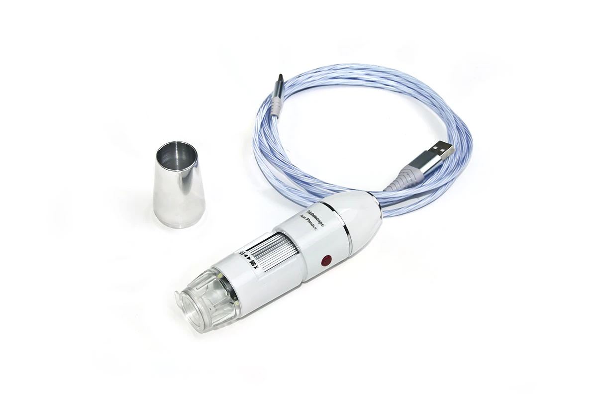 трихоскоп для аналізу шкіру та волосся