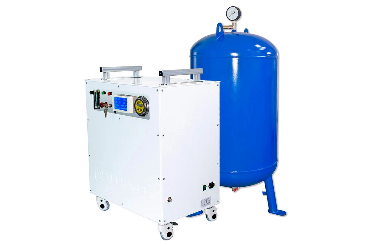 кисневий концентратор moc-15l ресивером застосування