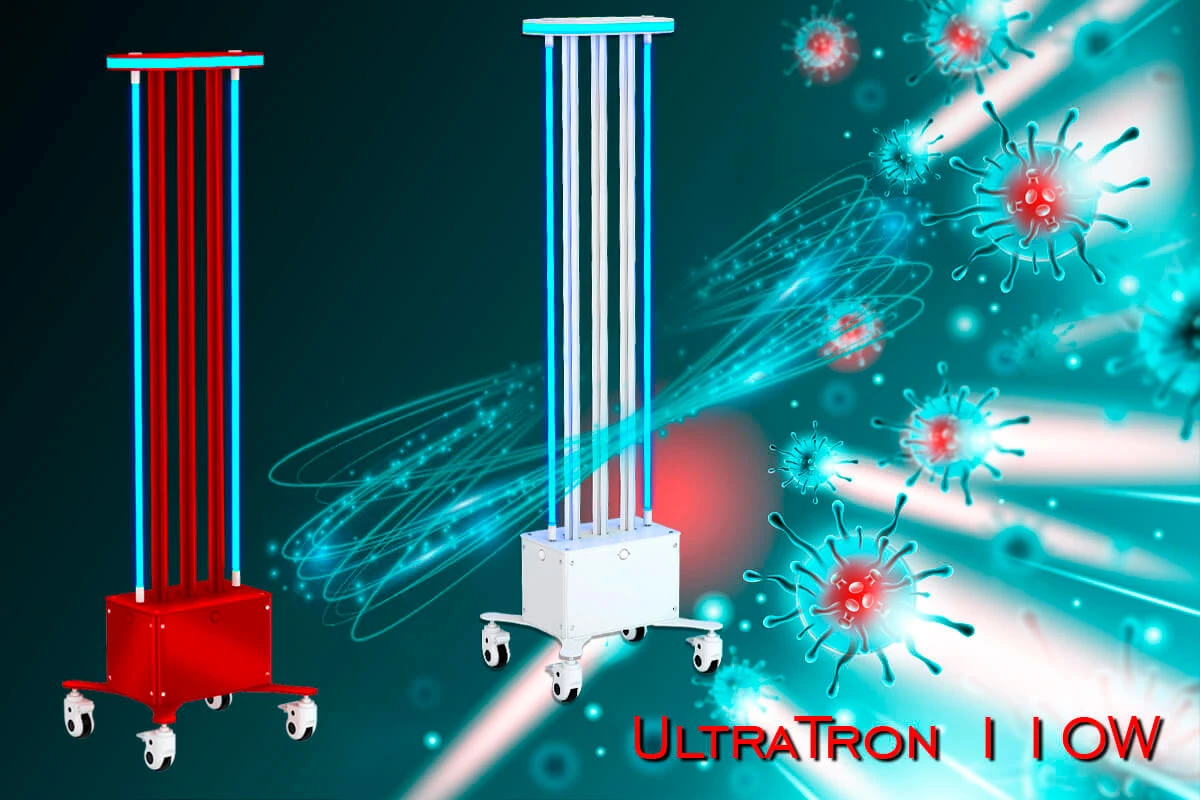 бактерицидний опромінювач ultratron-110W для клініки косметолога