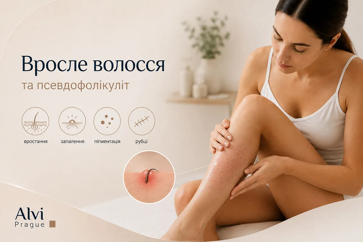 вросшие волосы и псевдофолликулит после эпиляции