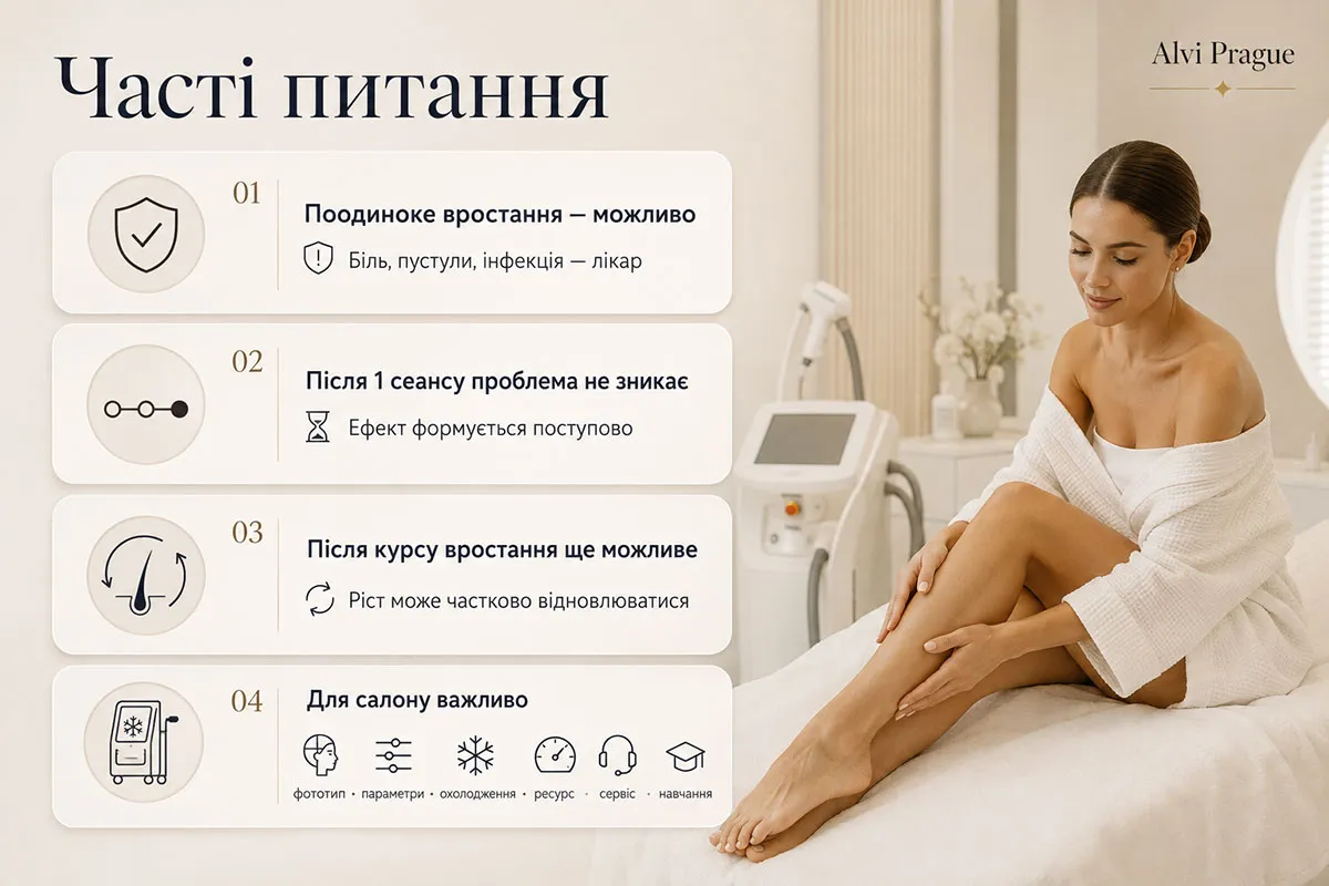 частые вопросы о вросших волосах