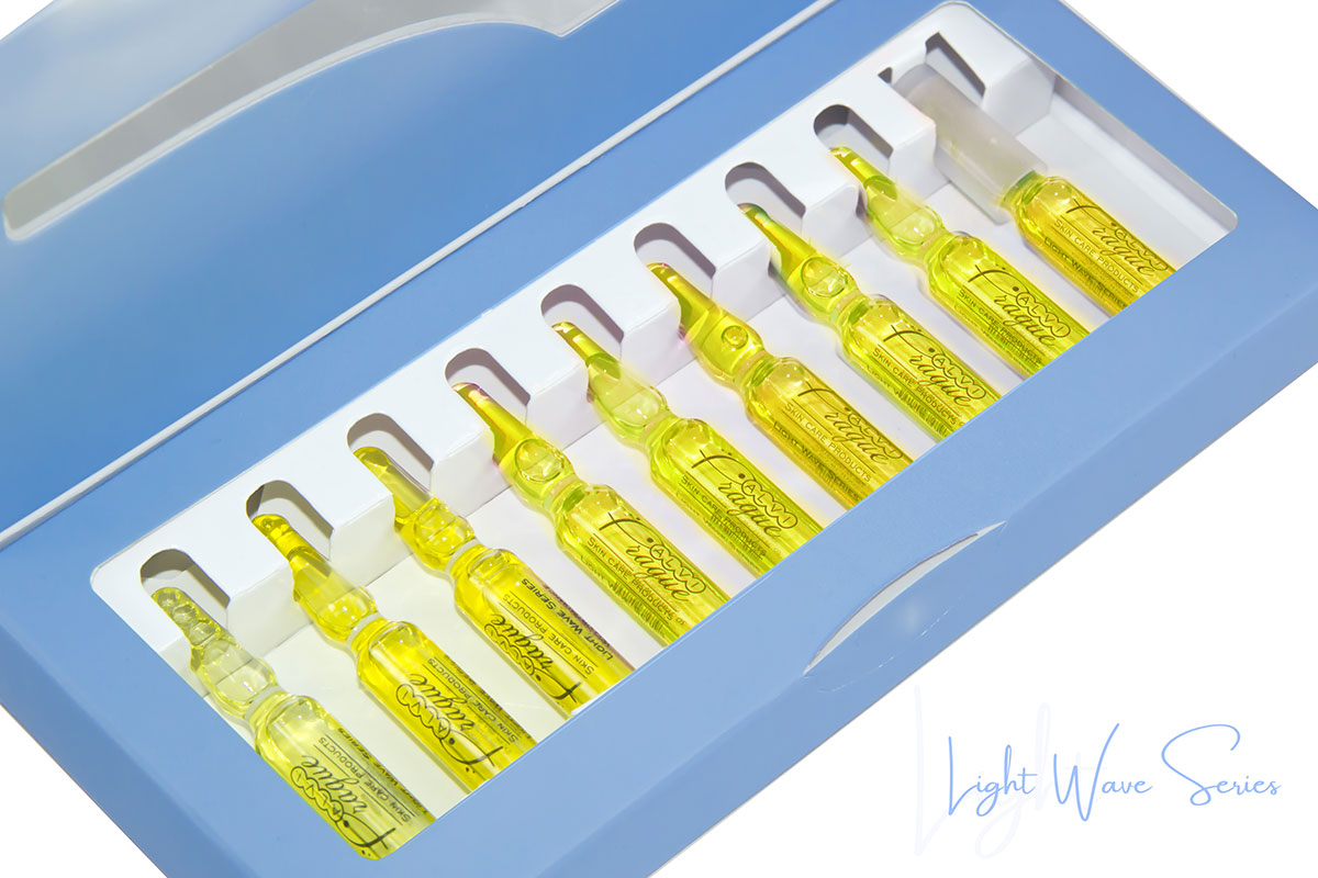 властивості ампул YellowRadiance при пігментації