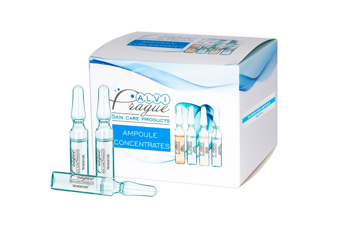 ампулы увлажняющие гиалуроновыми кислотами tri Moisture купить, цена украина немецкое качество