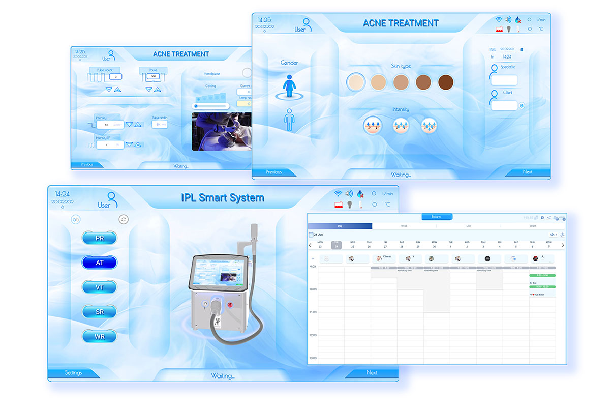 IP-100 Light Pro Smart видалення волосся інтелектуальна система